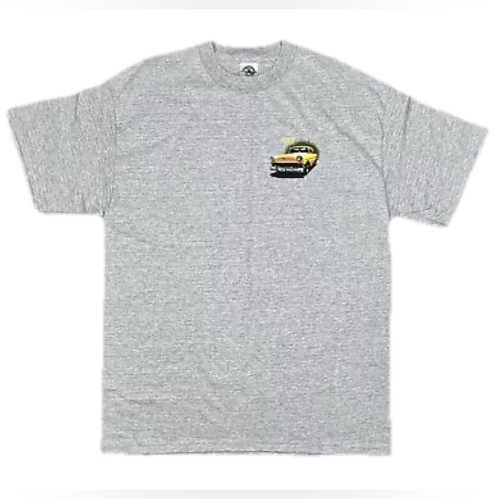 ‘56 Chevy Bel-Air Shirt Mens Large Gray Official GM Product 1956 Short Sleeve - Picture 1 of 9